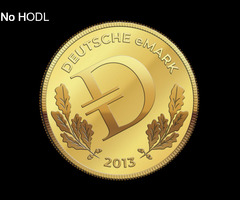 GOLD NFT Deutsche eMark, Minted only 10 pieces !