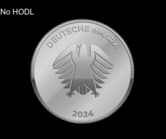 PLATINUM NFT Deutsche eMark, Minted only 10 pieces ! [Accept DEM]