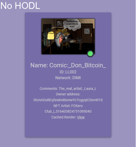 Name: Comic:_Don_Bitcoin_ ID: LL002 Network: DIMI