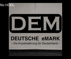 Snapback Cap: DEM - Deutsche eMark