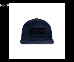 Snapback Cap: DEM - Deutsche eMark