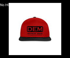 Snapback Cap: DEM - Deutsche eMark