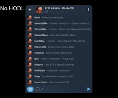 Test the INNOVATIVE FCK Casino Hub with ust at Telegram. DEMO test with 10m FCK