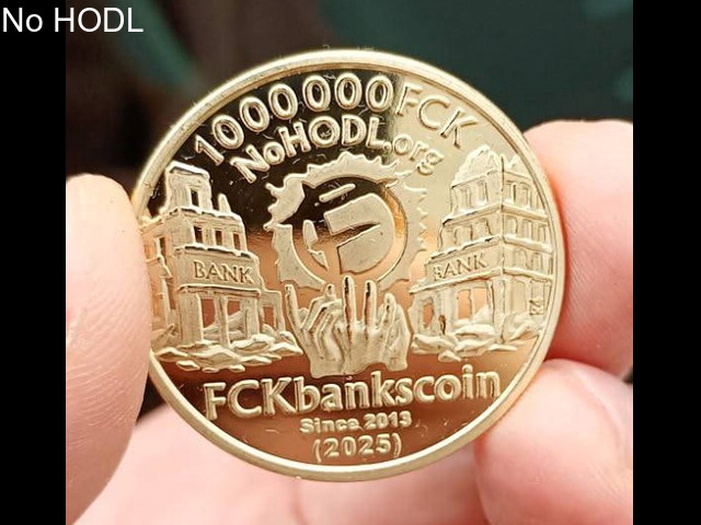 EPIC Opportunity: Own a Piece of Crypto History with the FCK Physical Coin ! EPIC Opportunity: Own a Piece of Crypto History with the FCK Physical Coin !