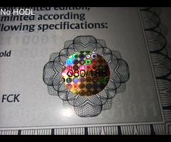 Phygital Coin No. 080 — FCK 188 Rebellion Edition (NoHODL × OpenSea)