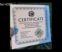 Unique Phygital collectible coin for sale - No. 187