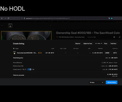 #000/188 – Artifacts of Rebellion | Fixed 10 000 ETH