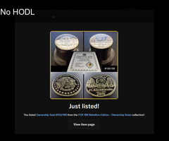 Special coin #100/188 [FCKers Club 