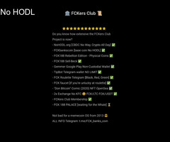 If you like real crypto join the FCKers Club