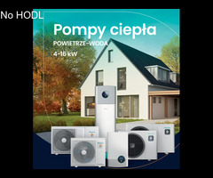 HURTOWO 28 KOMPLETÓW POMPY CIEPŁA HISENSE 8 kW – NOWE 100% Model: AHW-080HCDS1 + AHM-080HCDSAA
